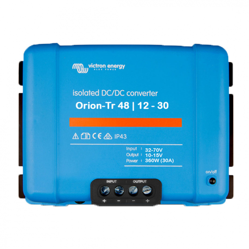 Victron Orion-Tr DC-DC-omformer, 48V ind 12V ud, isoleret 30A