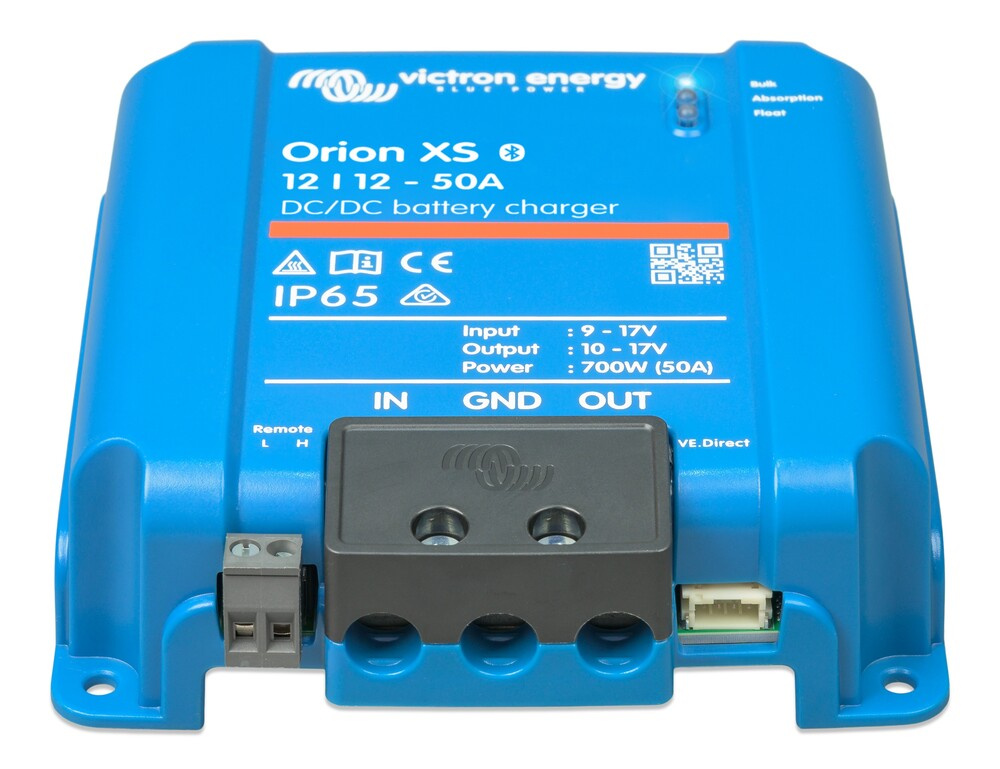 Victron Orion XS DC-DC-lader, 12V ind 12V ud, 50A