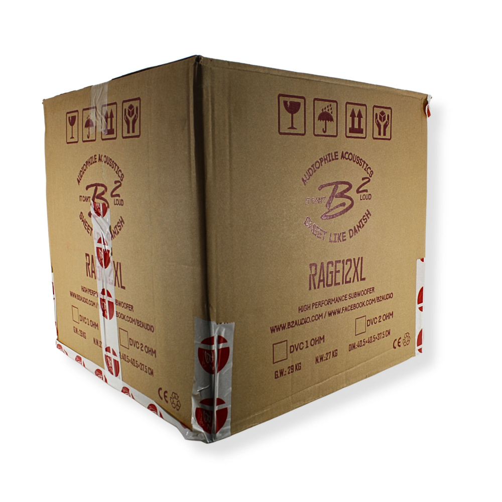 B² Audio RAGE XL 12D2 V2, 12 tum baselement