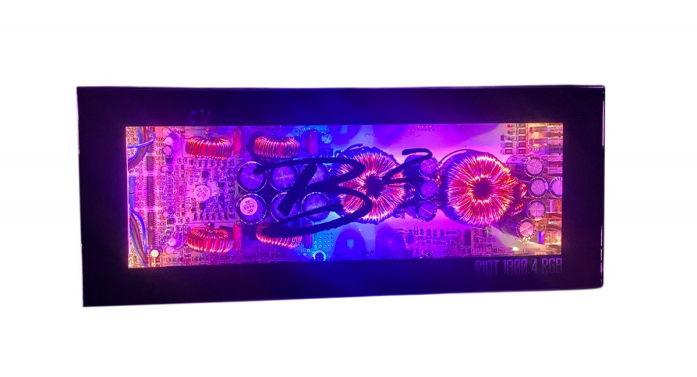 B2 Audio RIOT 2500 RGB, monoblok med RGB-belysning