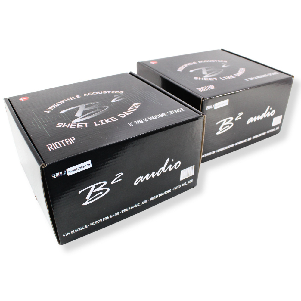 B² Audio RIOT 8P, 8 tums midbas