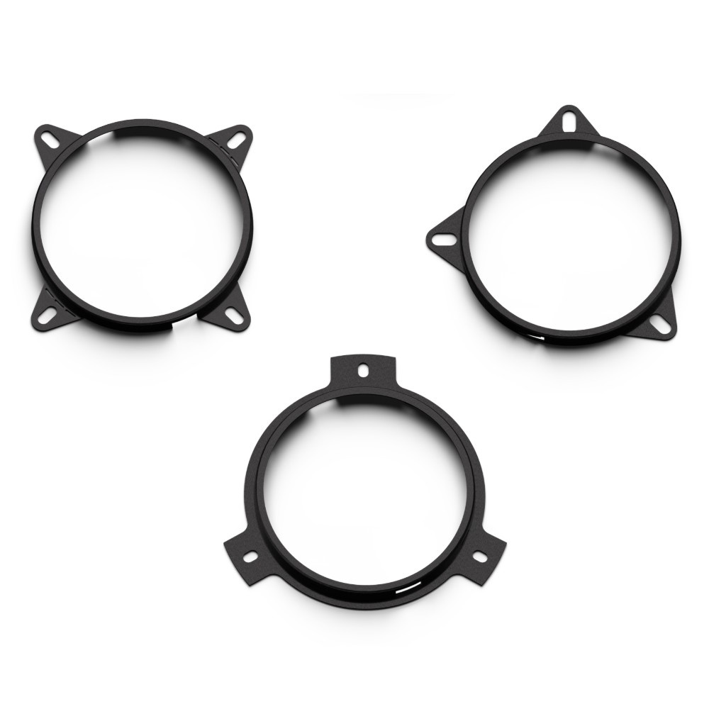 Rockford Fosgate Punch P1V2-4, 4-tommers 3-vejs koaksialhøjttalere, par