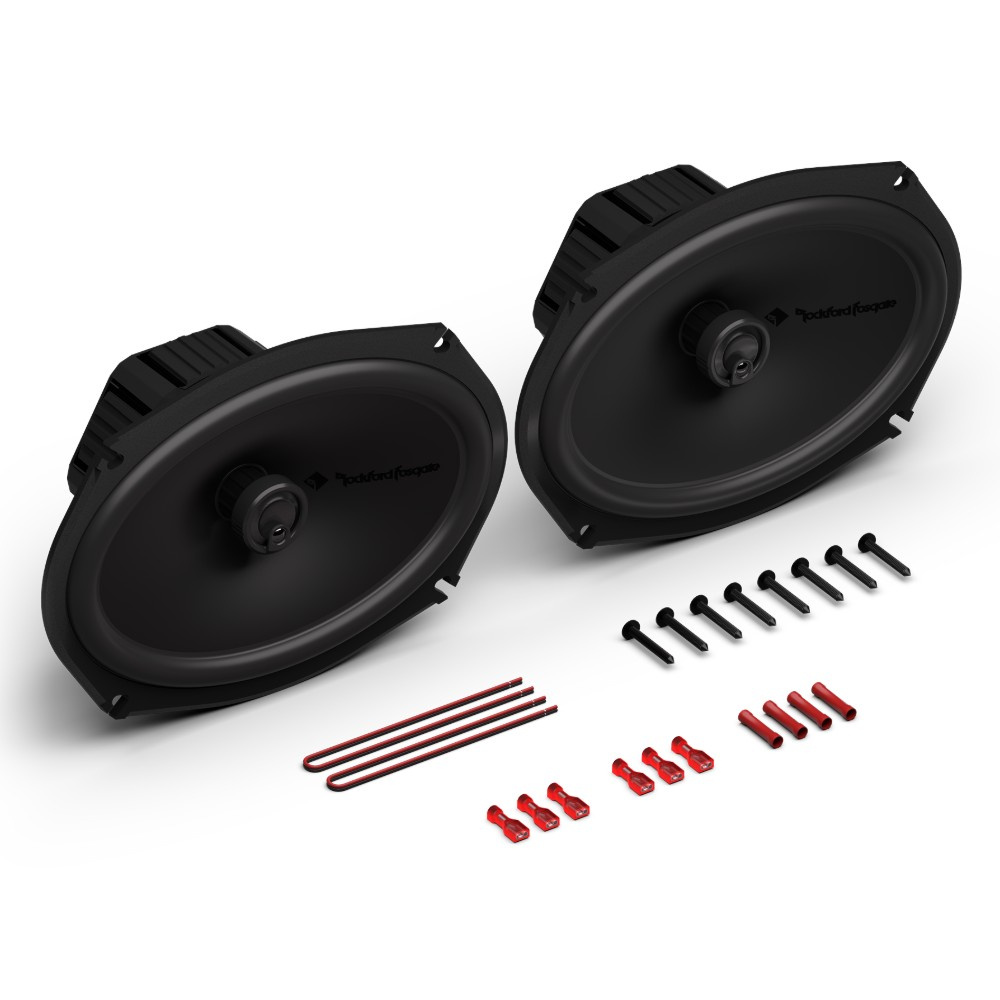 Rockford Fosgate Punch P1V2-69, 6x9 tommer 3-vejs koaksialhøjttalere, par