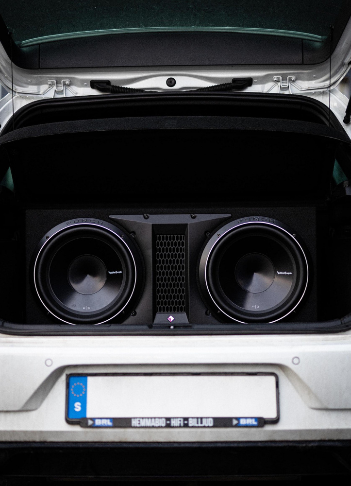 Rockford Fosgate P3, 2x12 boks med bas