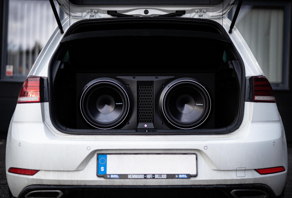 Rockford Fosgate P3, 2x12 boks med bas