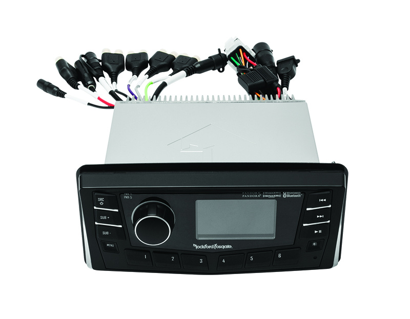 Rockford Fosgate PMX-5 CAN-Bus klar