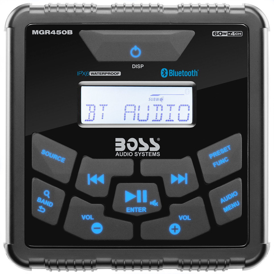 BOSS MGR450B marinstereo med Bluetooth