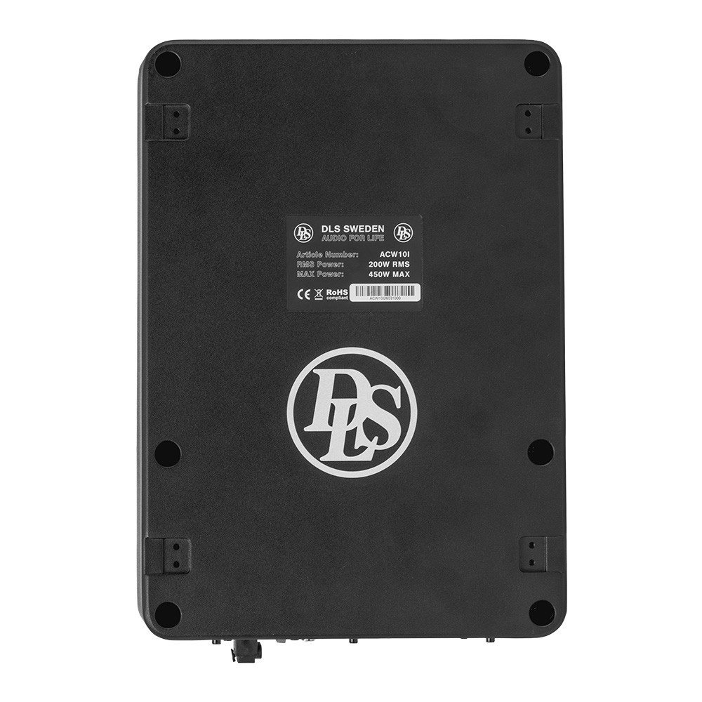 DLS ACW10i, kompakt undersædebass
