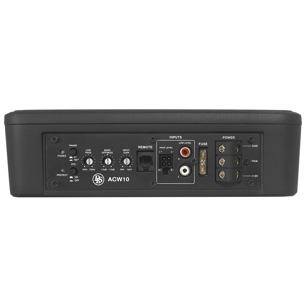 DLS ACW10, fantastisk undersædebas!