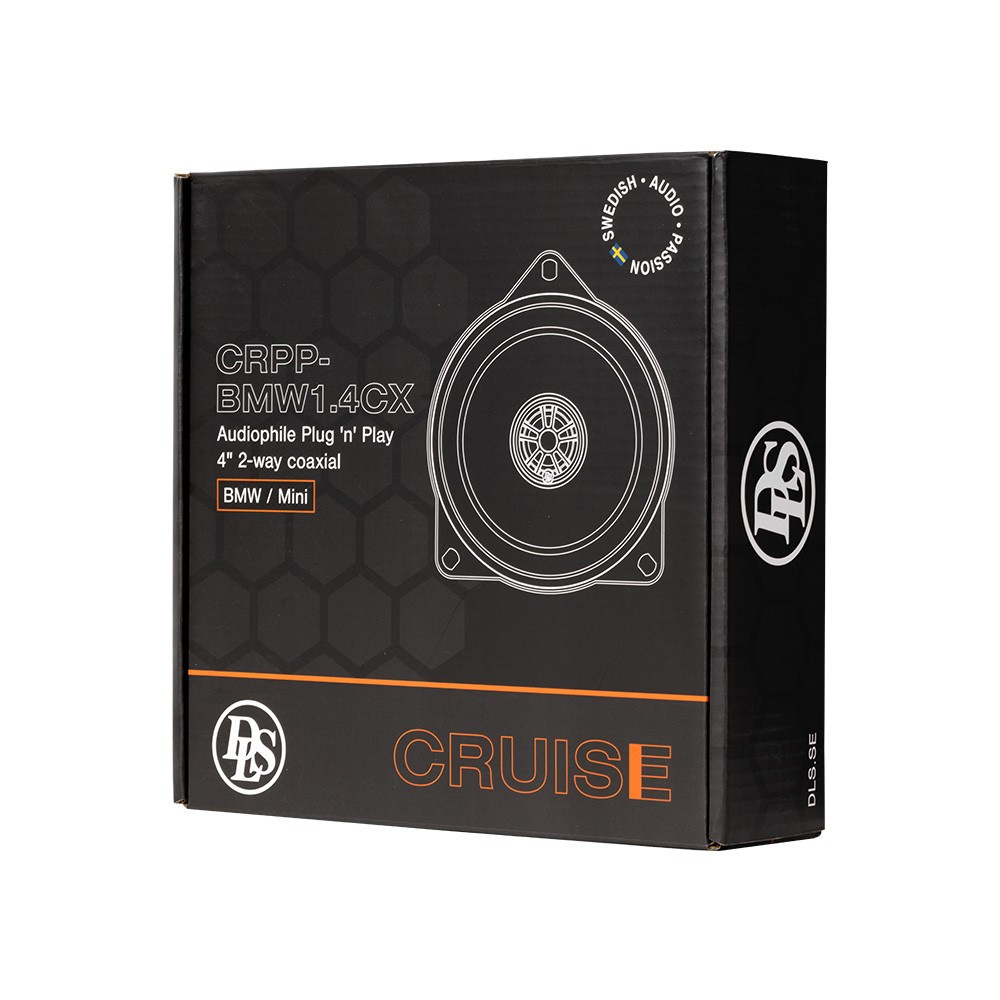 DLS Cruise CRPP-BMW1.4CX, modeltilpasset koaksialhøjttaler til BMW