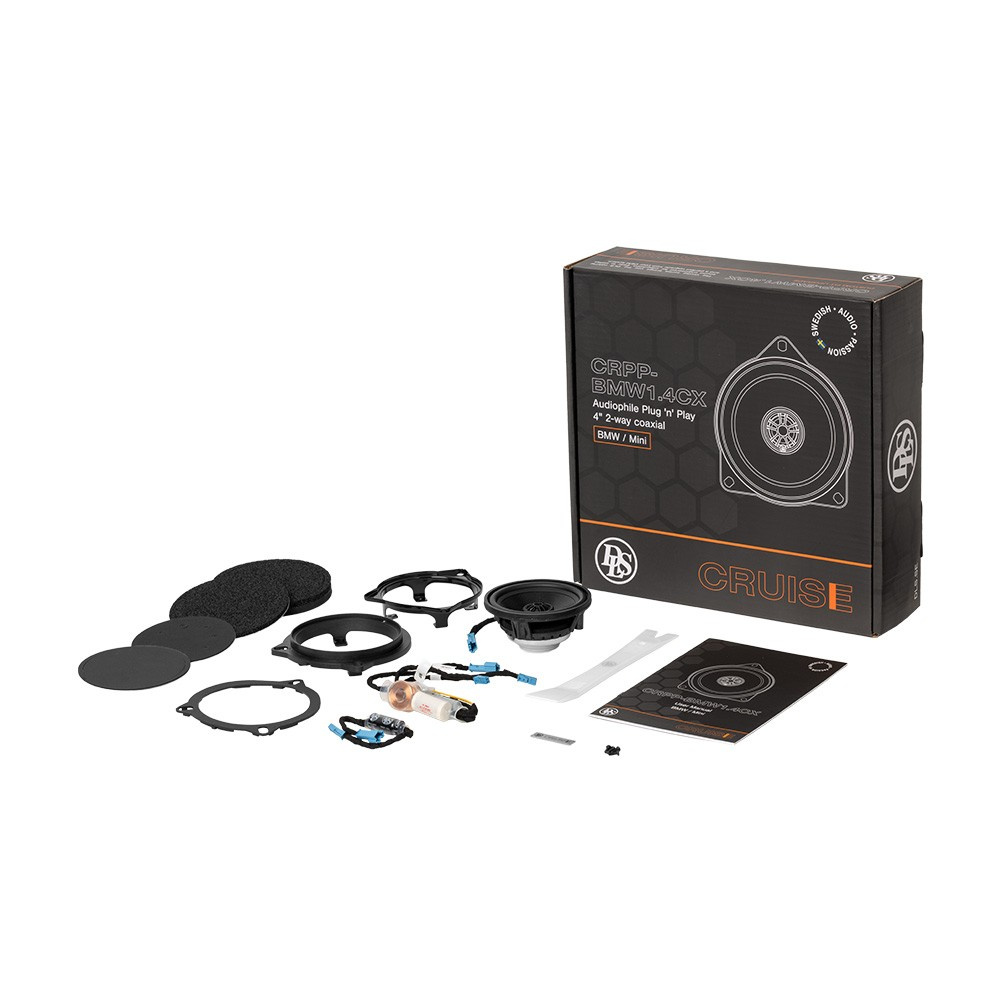 DLS Cruise CRPP-BMW1.4CX, modeltilpasset koaksialhøjttaler til BMW