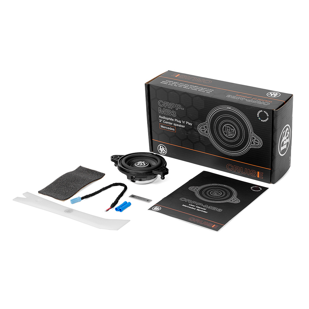 DLS Cruise CRPP-MB3, modeltilpasset centerhøjttaler til Mercedes Sprinter (W907/W910)
