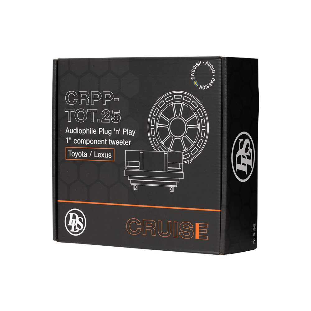 DLS Cruise CRPP-TOT.25, modeltilpasset diskant til Toyota & Lexus m.fl