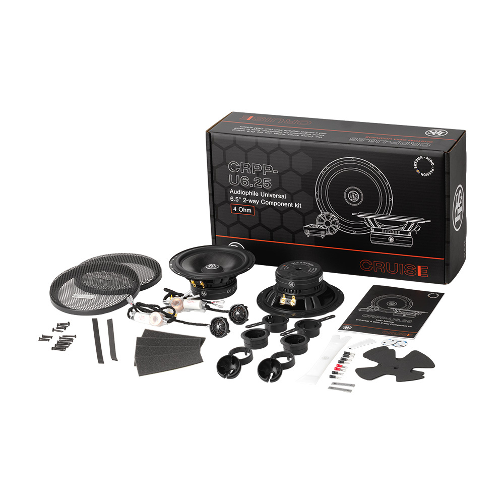 DLS Cruise CRPP-U6.25, vellydende 6.5 tommer kitsystem