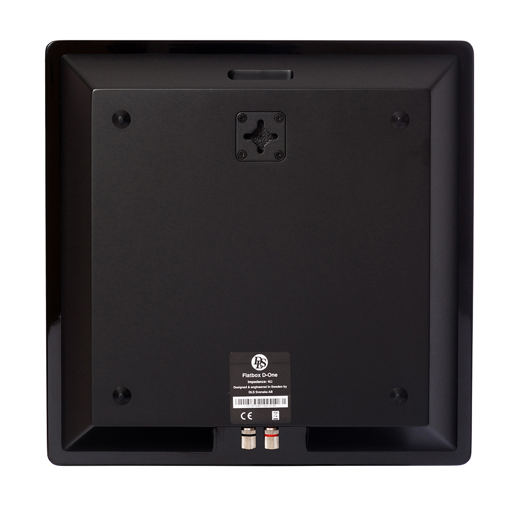 DLS Flatbox D-One væghøjttaler i sort, stk