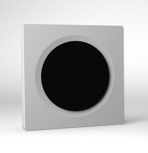 DLS Flatbox D-One væghøjttaler i hvid, stk.