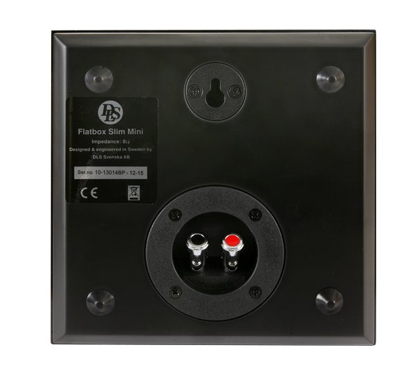 DLS Flatbox Slim Mini, Sort klaversk Finish, stk