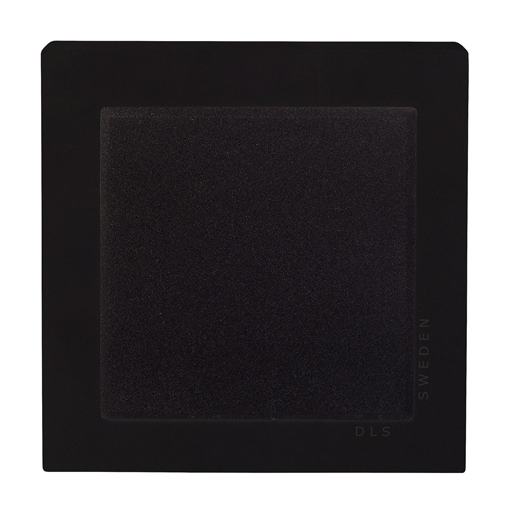 DLS Flatbox Slim Mini væghøjttaler i mattsort, stk