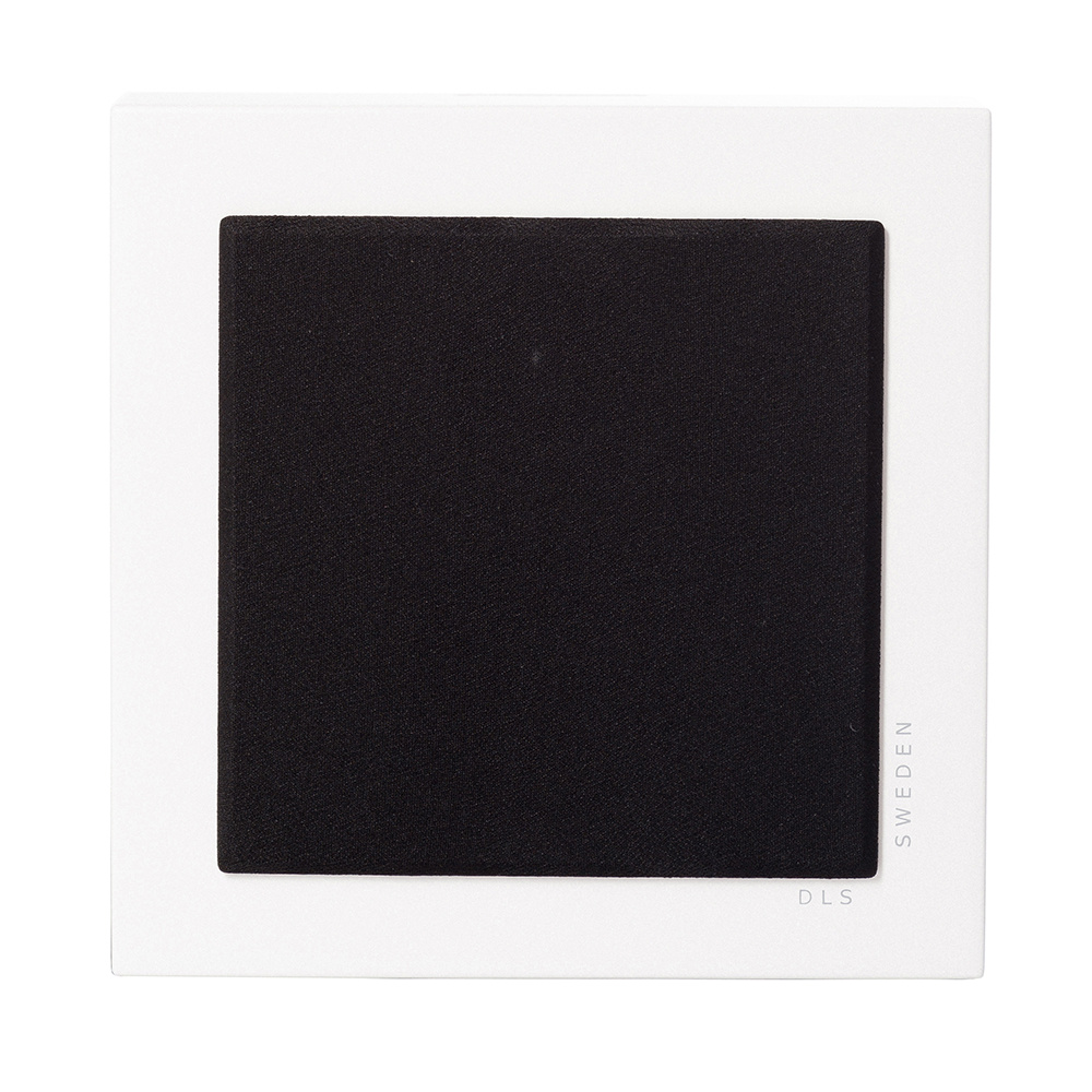 DLS Flatbox Mini on-wall højttaler i mat hvid, stk.