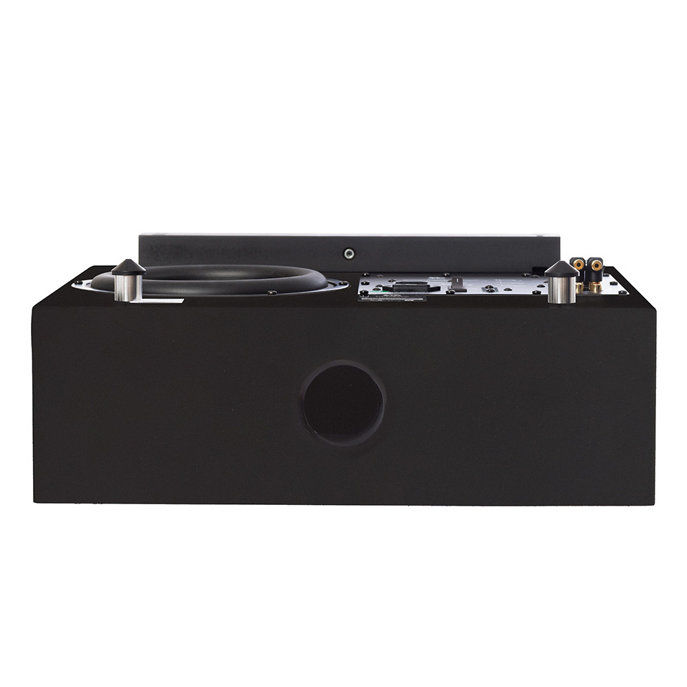 DLS Flatsub Midi væghængt aktiv subwoofer, mattsort