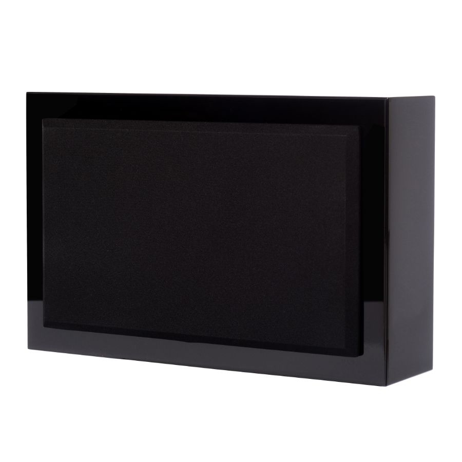 DLS Flatsub 8.2 væghængsbar aktiv subwoofer, pianosort