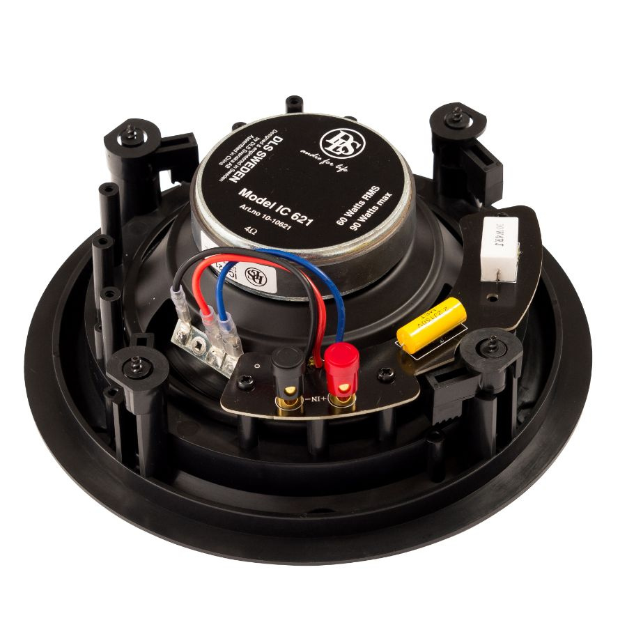 DLS IC621, 6.5'' indbygningshøjttaler, par