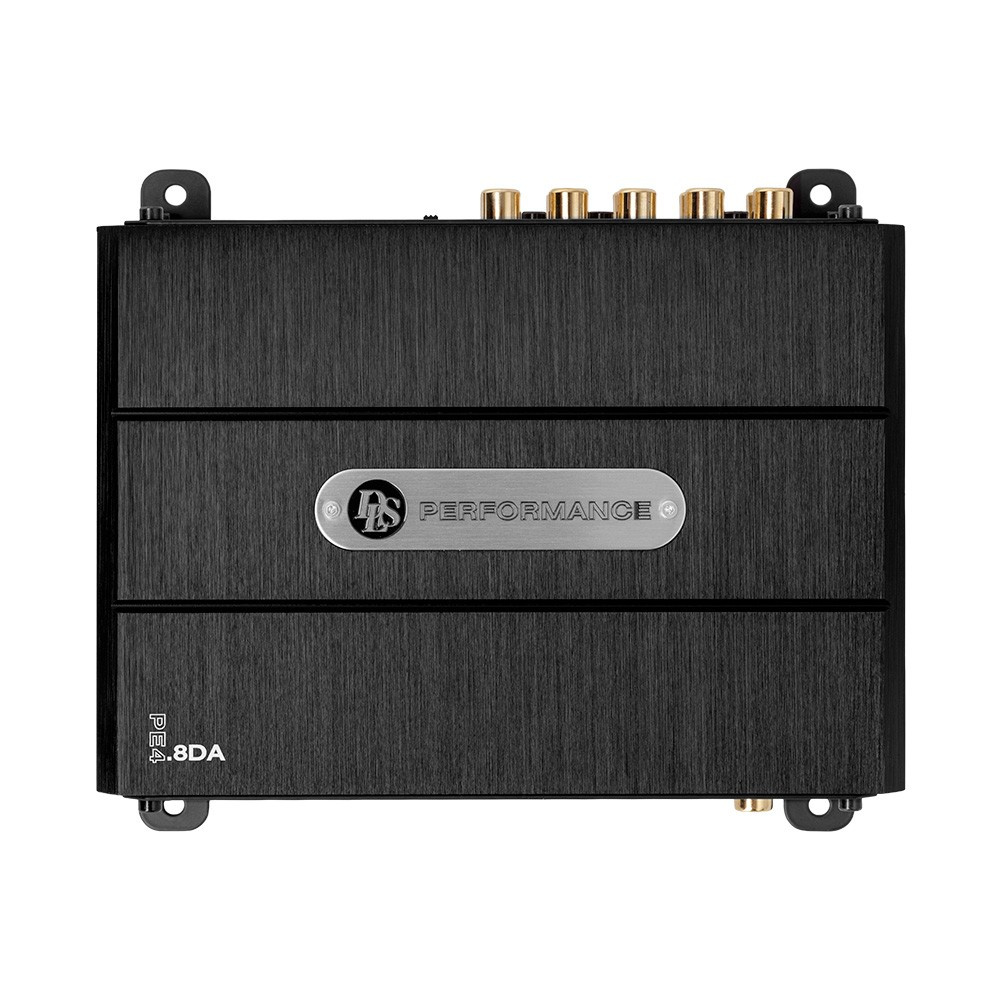 DLS PE4.8DA, 8-kanals DSP med indbygget forstærker og Bluetooth