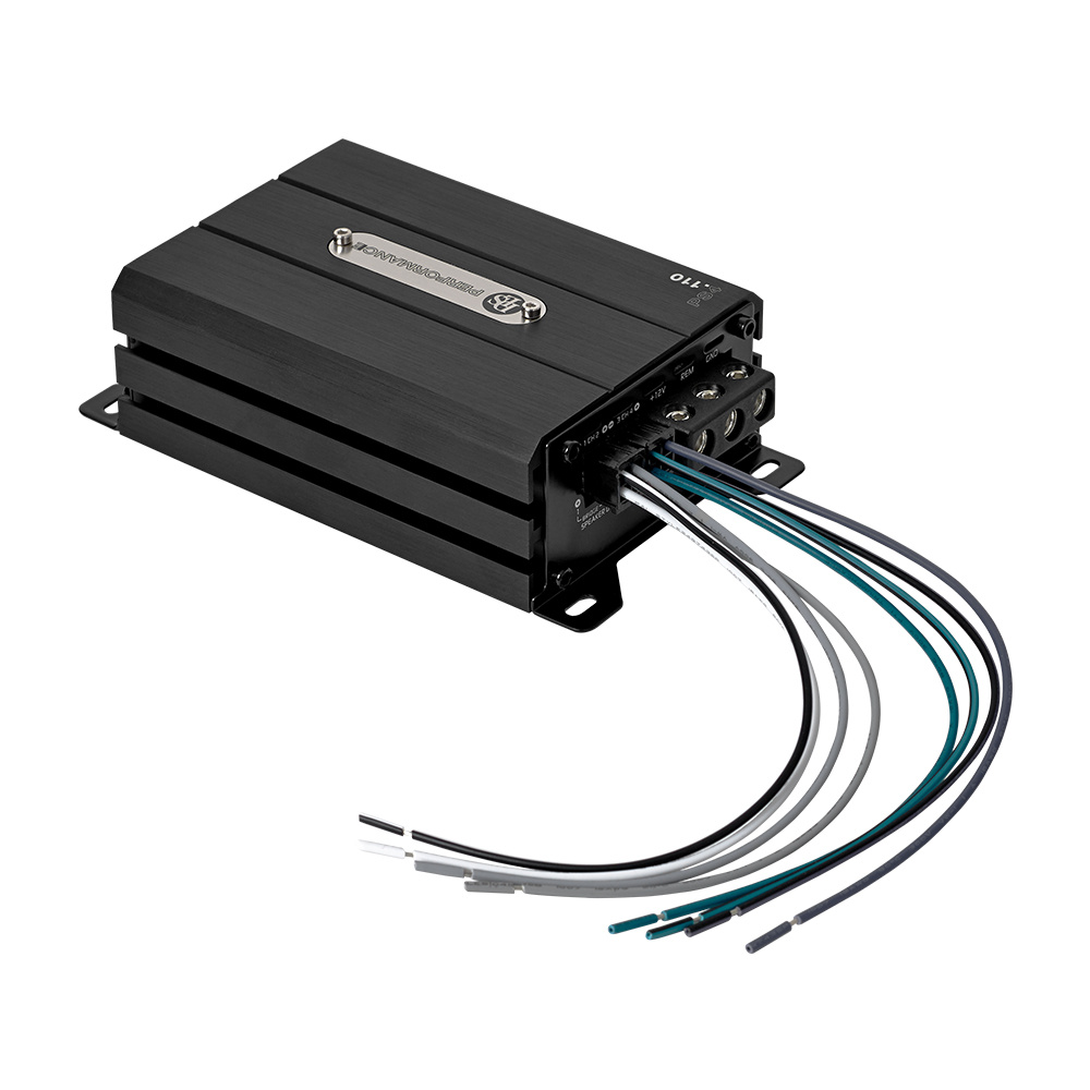 DLS Performance Slim PS4.110, kompakt firekanals forstærker