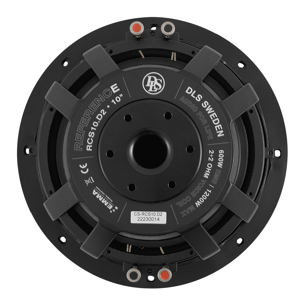 DLS Reference RCS10.D2, slank 10 tommer bas