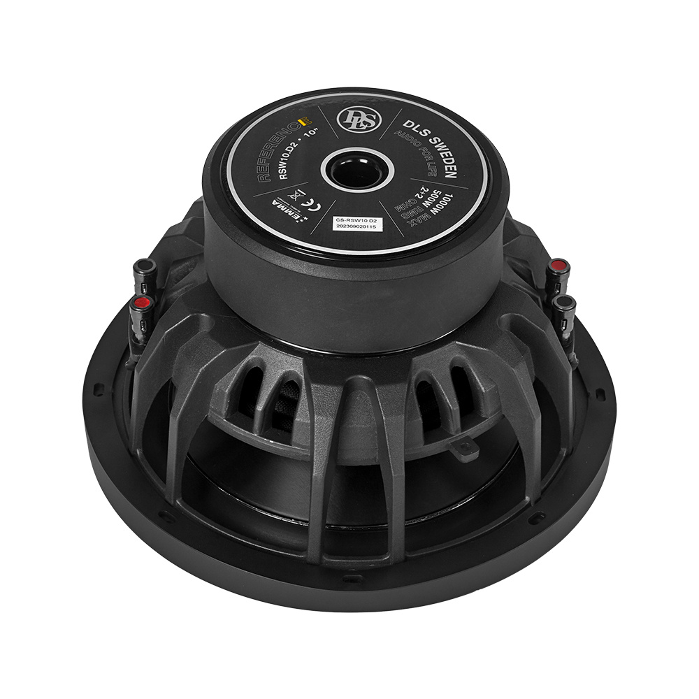 DLS Reference Supreme RSW10.D2, fantastisk 10 tommer bas