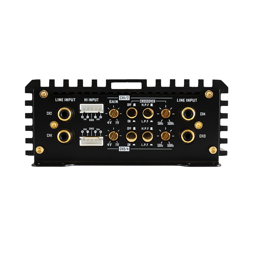 DLS Signature S4 24V, vellydende firekanalsforstærker til lastbil
