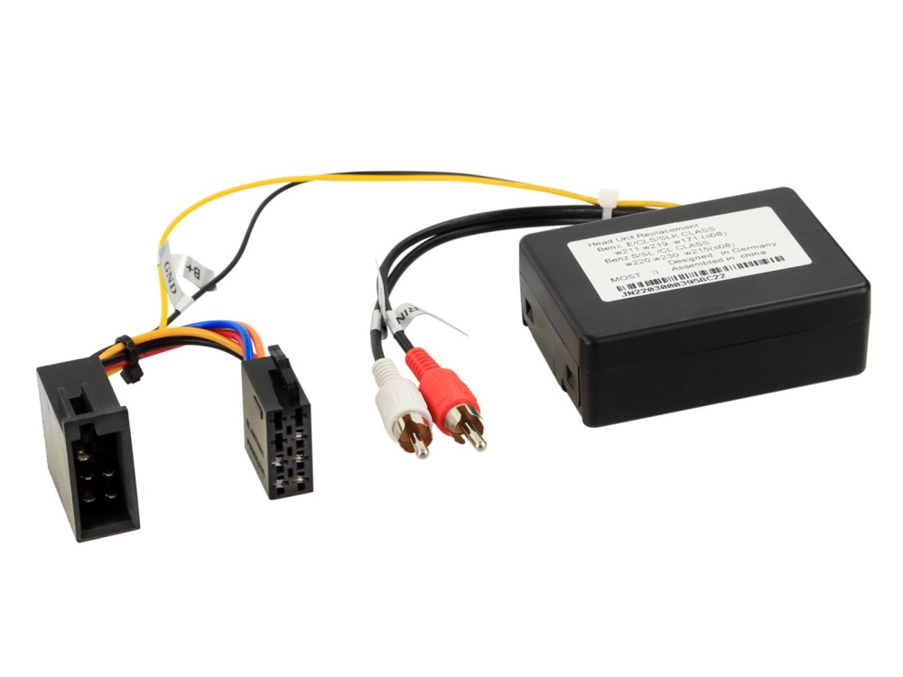 Aktiv systemadapter Mercedes MOST>RCA