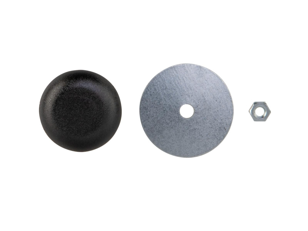 Aerialhulstik Ø30mm sort