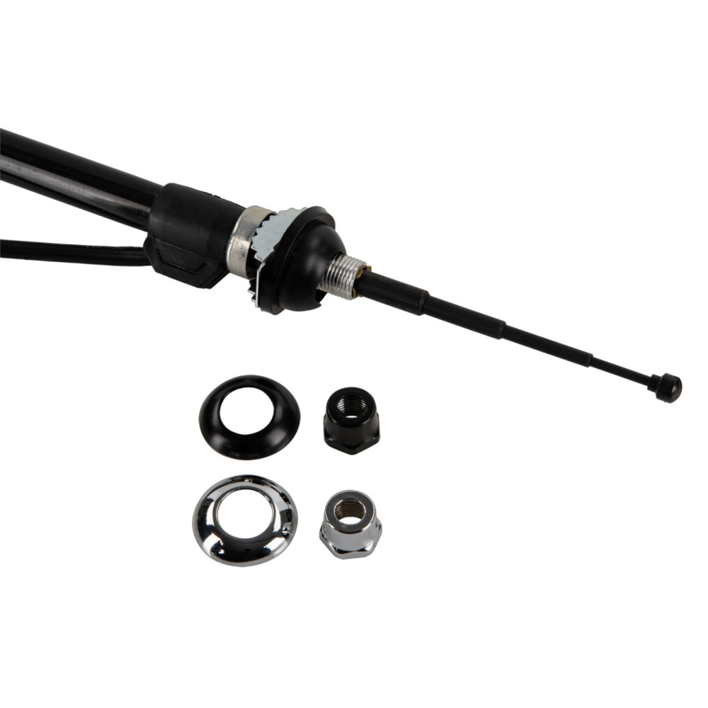 Teleskopantenne AM/FM universel, sort Ø29mm