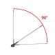 ACV Tagantenne AM/FM 34,5cm 0°-90° ACV Tagantenne AM/FM 34,5cm 0°-90°