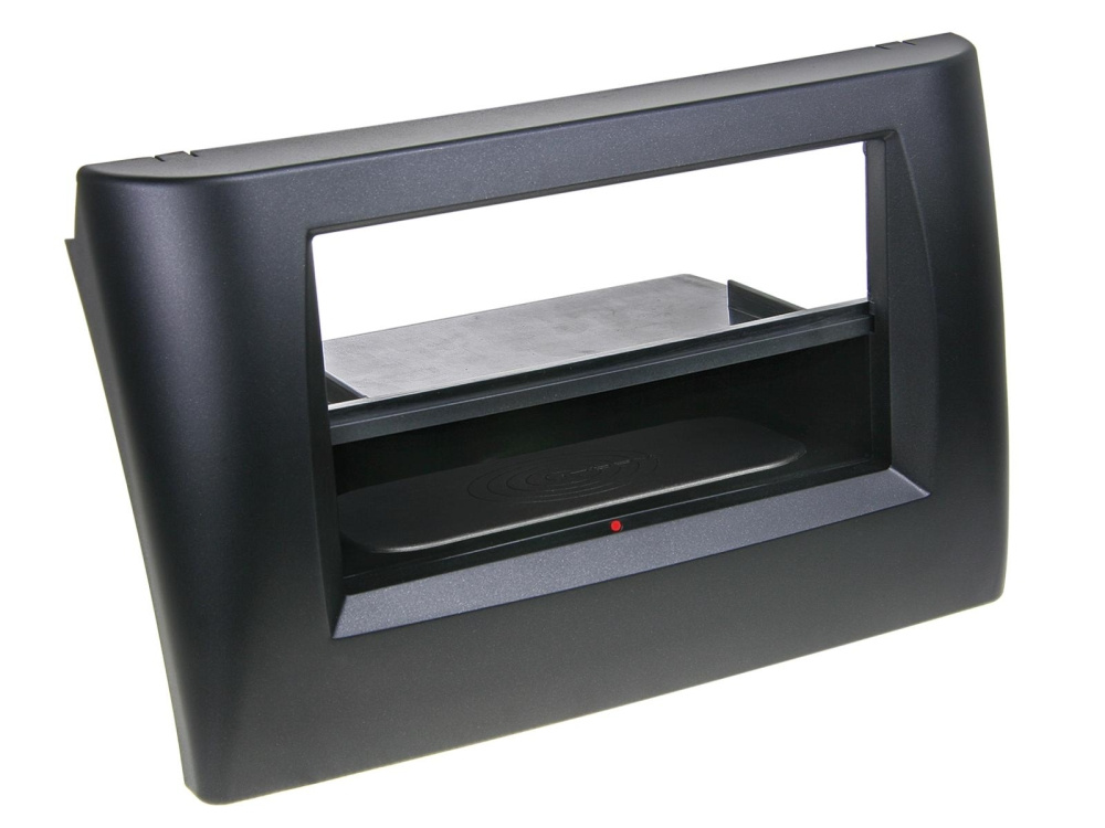 INBAY Facia-plade 2-DIN Fiat Stilo, sort