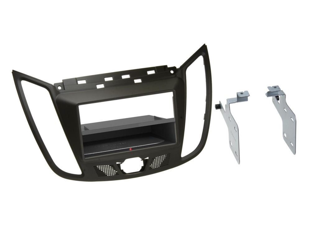 Facia-plade 2-DIN INBAY Ford C-MAX/Kuga, mørkebrun