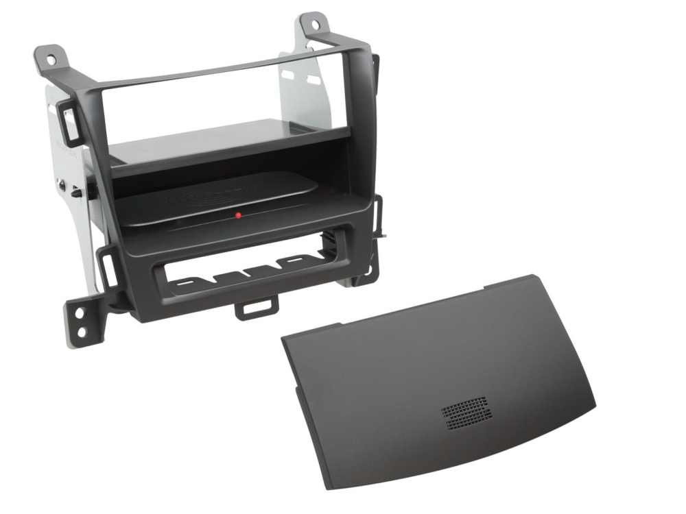 Monteringsramme 2-DIN Opel Zafira Tourer, sort