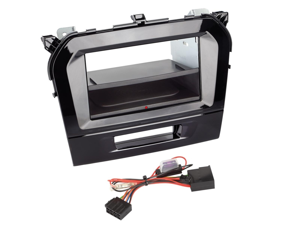2-DIN monteringsramme INBAY® Suzuki Vitara, sort