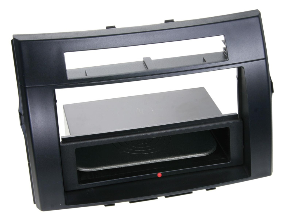 Monteringsramme 1/2-DIN Toyota Corolla Verso, sort