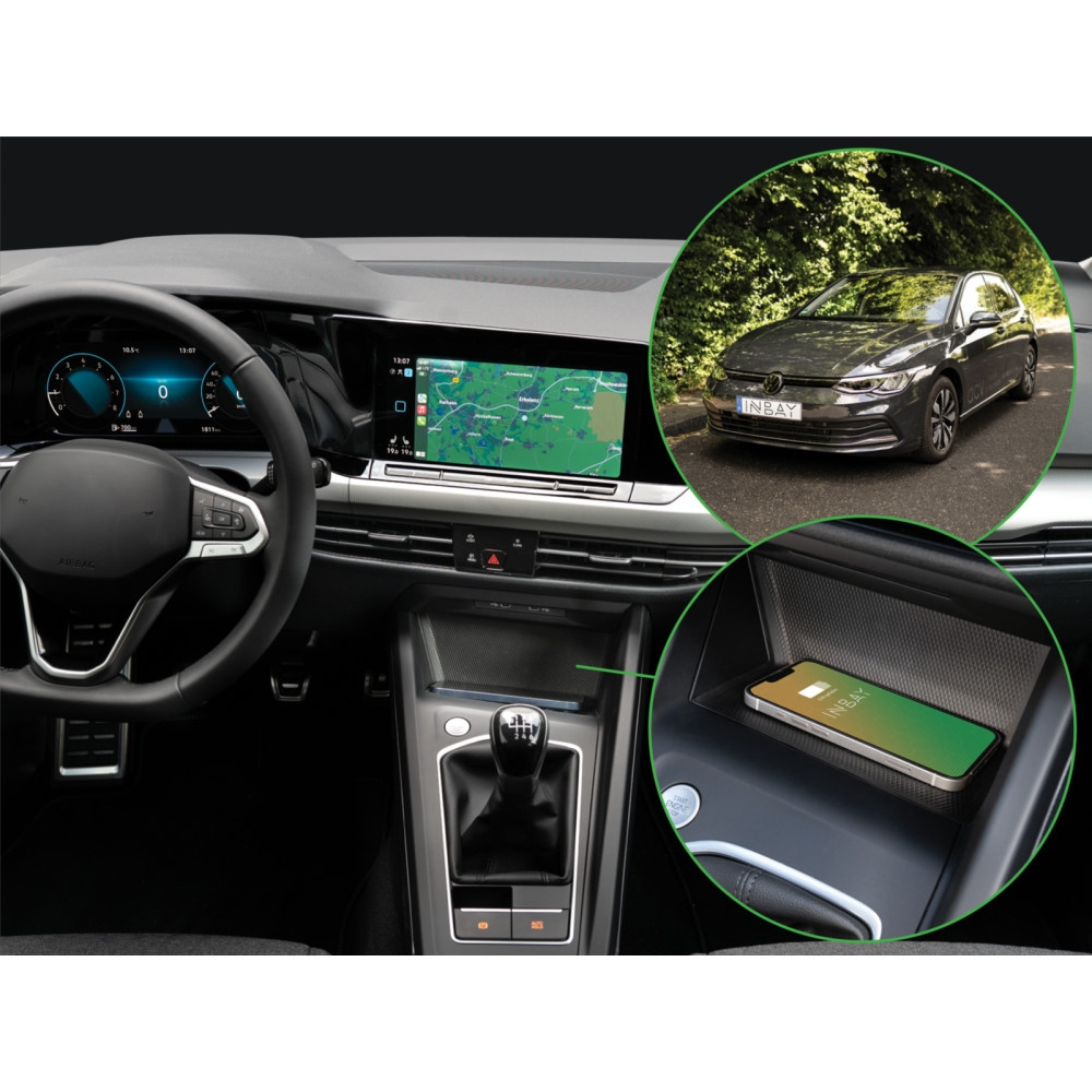 INBAY® Pocket oplader Cupra/Seat/Skoda/VW, 15W