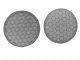 Højttalergrill Seat/VW Ø165mm grå Højttalergrill Seat/VW Ø165mm grå