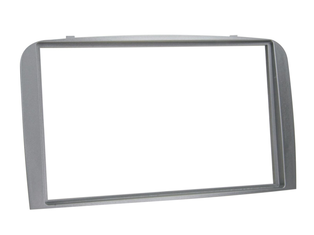 Monteringsramme 2-DIN Alfa Romeo 147/GT, sølv