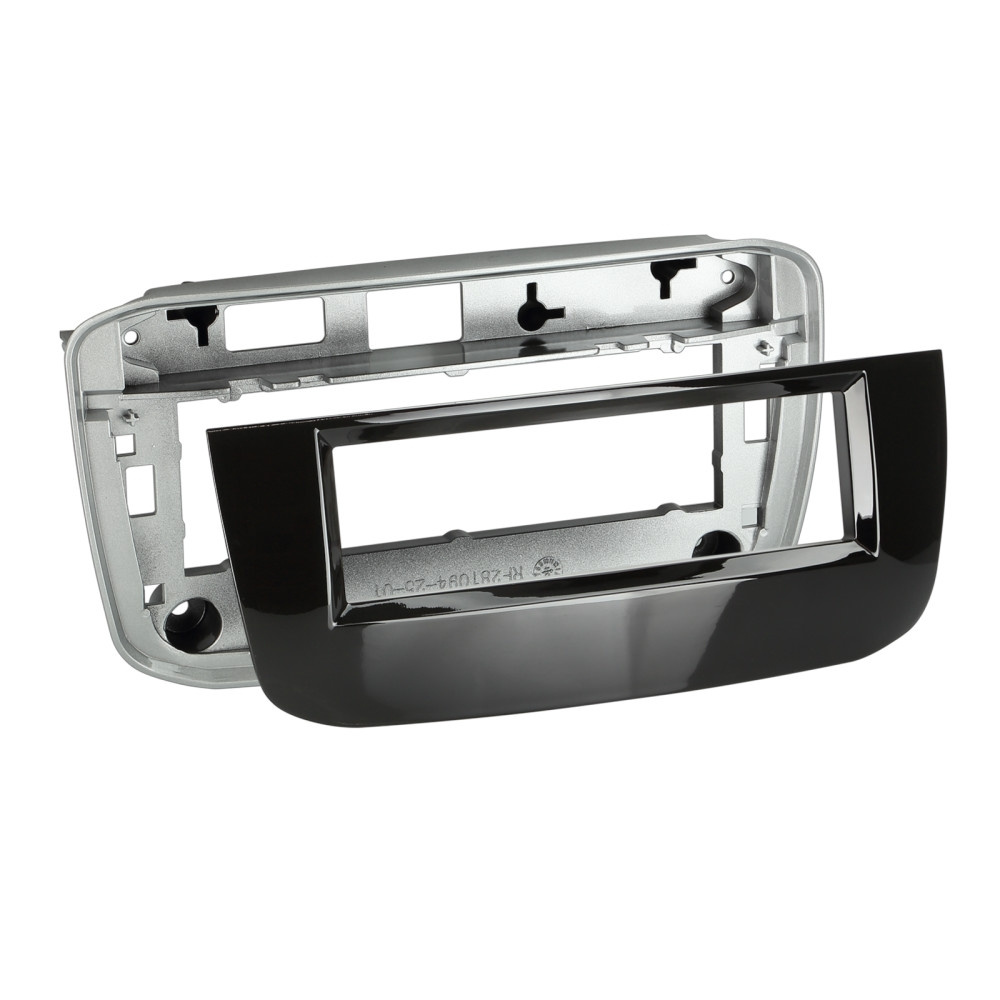 Monteringsramme 1-DIN Fiat Punto/EVO, piano sort