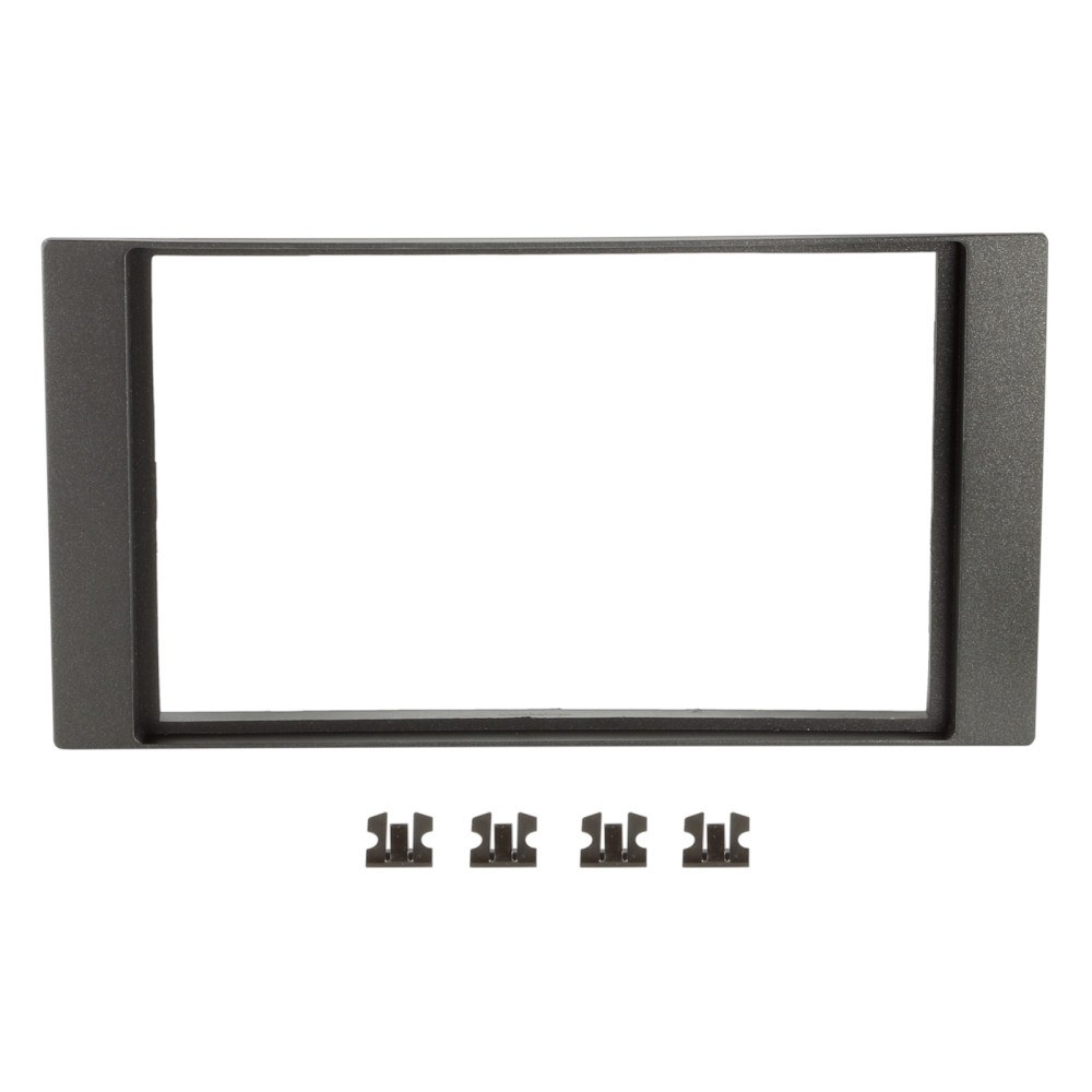 Monteringsramme 2-DIN Ford, sort