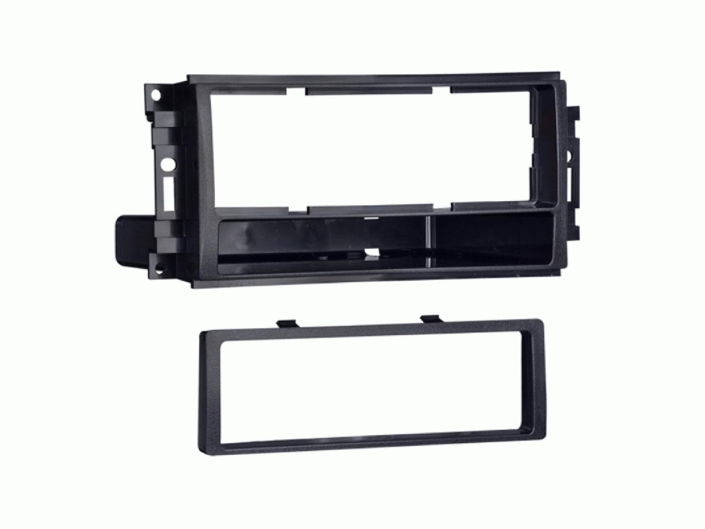 Monteringsramme 1-DIN med opbevaringsrum Chrysler/Dodge/Jeep/Lancia/VW