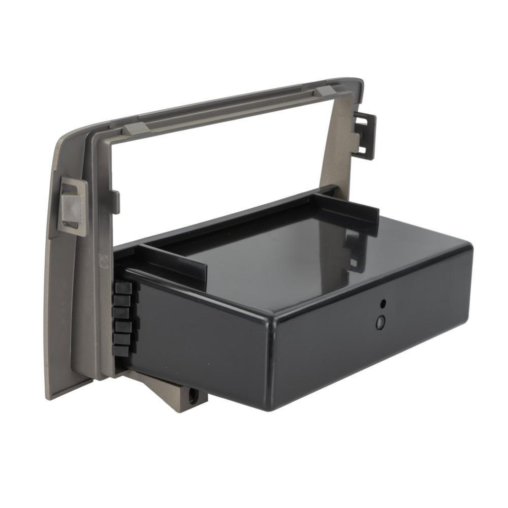 Monteringsramme 2-DIN Lancia Musa, antracit