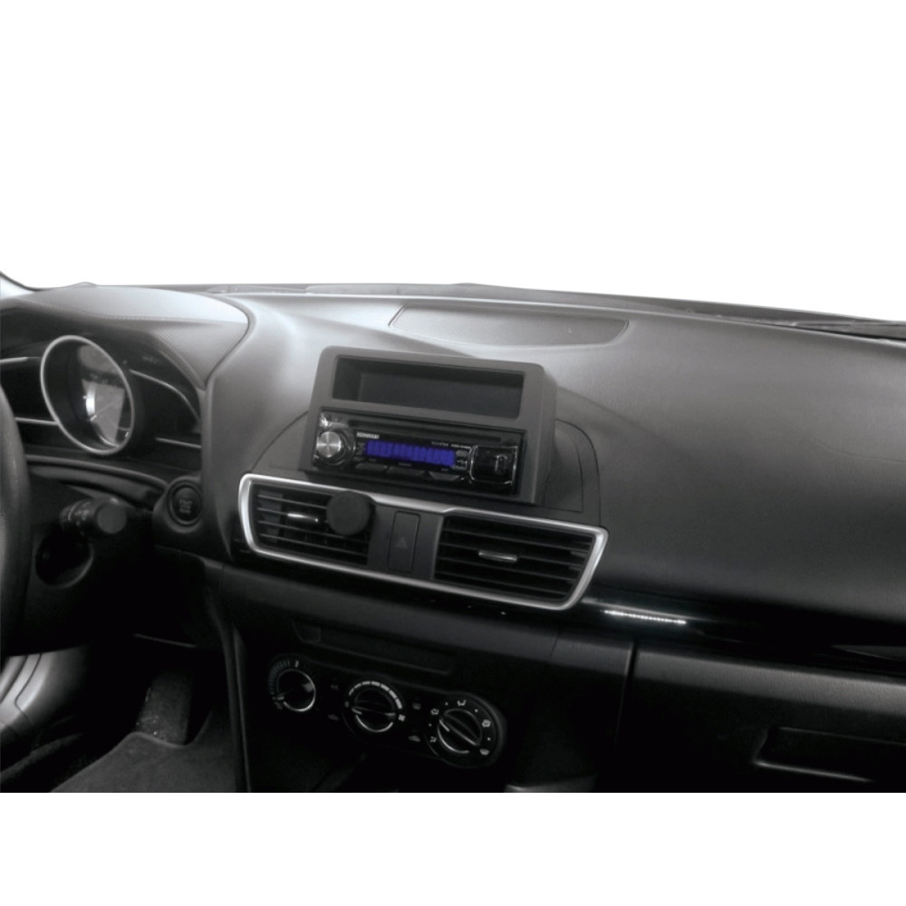 Monteringsramme 1-DIN med opbevaringsrum Mazda 3