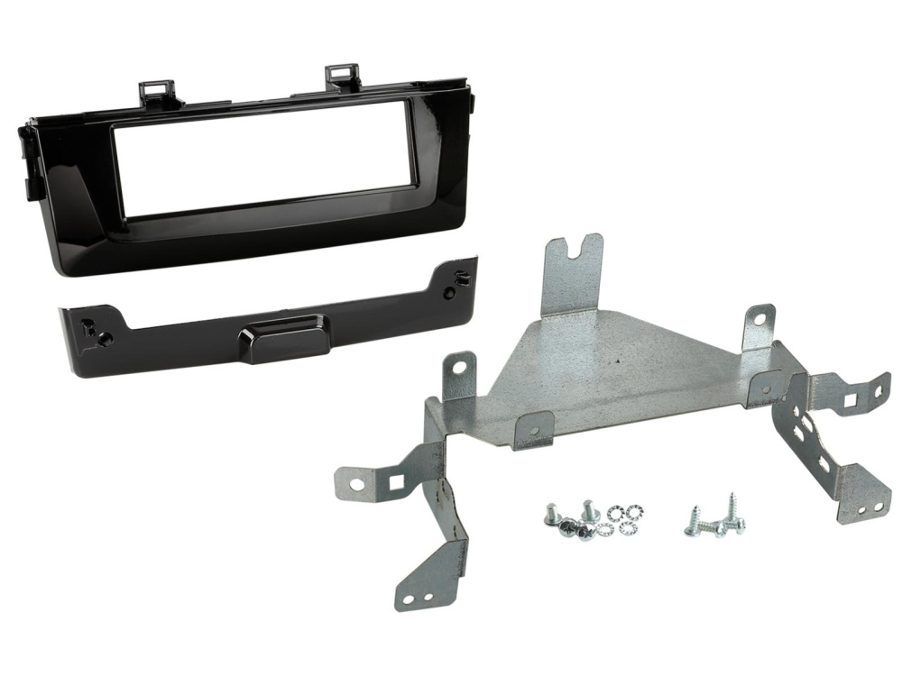 Monteringsramme 1-DIN Kia Picanto 2017-2021, piano sort