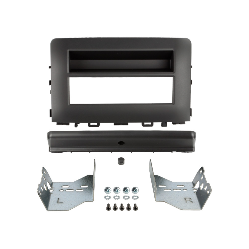 Monteringsramme 1-DIN med opbevaringsrum, Kia Rio 02/2017-2022